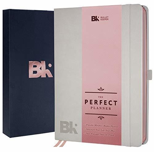 Hardcover Leather Custom Journal Notebook With Pink Waist Band / Pen Loop / 6