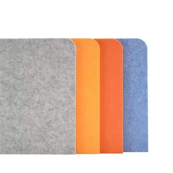 Eco panels 100% PET Felt soundproof panel Polyester Fiber Acoustic Panel with