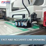 High Speed Automatic Inkjet Line Drawing Machine Leather PU Shoe Material Upper