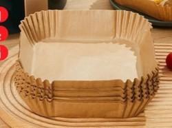 Oilproof Air Fryer Disposable Paper Liner Square Non Stick Insert Parchment