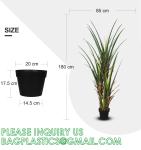 Dracaena Silk Plant Artificial 5ft Faux House Plants Evergreen Dracaena