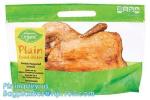 Aluminum foil vacuum frozen roast chicken packaging bag, chicken packaging bag