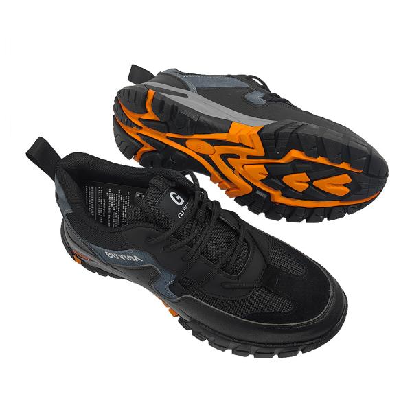 Sturdy and Impact-Resistant Men's Industrial and Construction Work Sneakers with