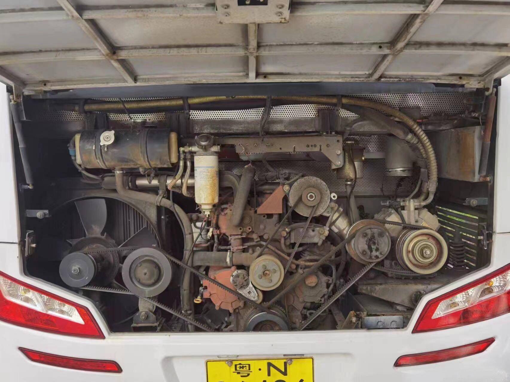 Second Hand Bus Kinglong Used Coach Bus Yuchai Diesel Engine Emission Euro 3