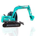 Hydraulic 42kw SK75 Used Kobelco Mini Excavators For Sale