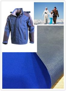 Wholesale Skiing Wear Soft Nylon Taslon Fabric Water Repellent Dyed Bonding With Tricot from china suppliers