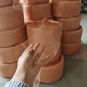Wholesale 100mm 127mm Copper Mesh Rolls 15.2m Waterproof High Density 40 from china suppliers