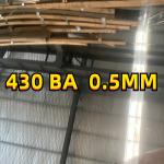 Stainless Steel 430 BA SS Coil Soft And Bright INOX 430 Stainless Steel Strip 0