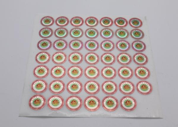 Business Use Laser Label Sticker Non - Toxic Strong Adhesion Color Offset