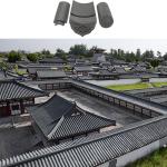 Chinese Grey Clay Roof Tile Durable Weather Resistant For Traditional Roofs