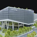 TP-Link Hangzhou Headquarters 1/300 Acrylic Model Designed for Sea Transportatio