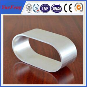 Wholesale Industrial use 6063 natural color Oval Aluminum Extrusion of anodizing from china suppliers