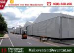 Aluminum Alloy Material Clear span Outdoor Tent Waterproof 50m For Temporary
