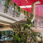 Lifelike Real Animatronic Dinosaur Types Long Neck For Museum