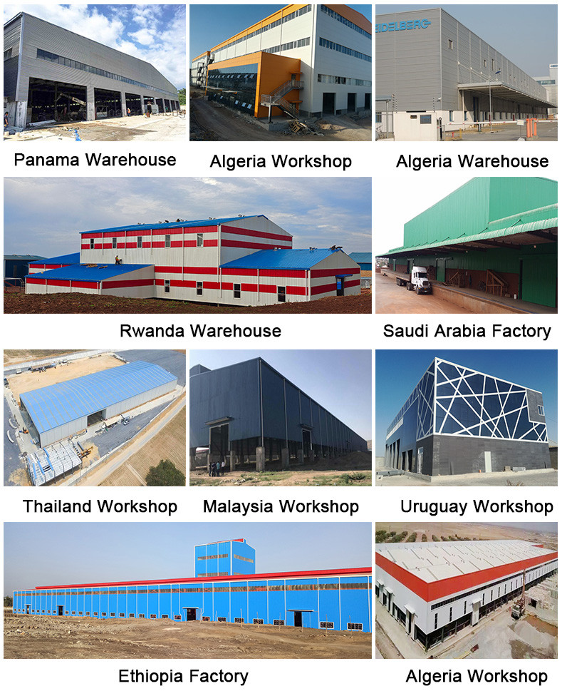 Q235 Q355 Prefabricated Metal Warehouse For Large Use Space