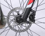 Full Suspension Adults Electric Hybrid Bike 27.5 Inch Double Hydraulic Disk