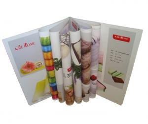 China Stapled Brochure Booklet Printing Hard Cover Flexi Bound Binding Vivid Image on sale