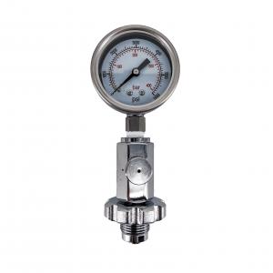 Wholesale Pressure gauge  for Scuba Diving with bleed valve  DIN G5/8 Male, 400Bar/6000psi with Bleed Valve from china suppliers