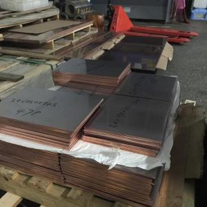 Wholesale C11000 C10100 C10200 Copper Sheet/Plate Industry and Building 99.9% Pure Purity Copper Alloy 4X8 Copper Sheet Plate from china suppliers