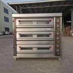 Energy-Saving 3 Deck Baking Oven Stainless Steel Heating Element for Tray Size