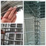 Electric Wire Mesh Galvanized Welded Gabion Cage Stone Basket Box For Sal