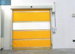 IP55 0.8 - 1.2mm PVC Fast Roller Shutter Door For Logistics Warehousing Industry