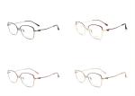ZTO 3029 Unisex Cat's Eye Full Frames Beta Titanium Adjustable Temple