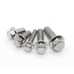 GB Standard Passivated Stainless Steel Hex Flange Bolt M4 M6 M8 M10 M12 Class 4