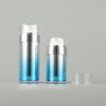 30g 50g Acrylic Straight Cosmetic Cream Jars Double Layer