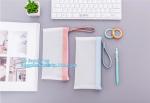 Translucent Zipper Lock TPU Pencil Bag / Pencil Case, vinyl TPU pencil case bag