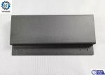 Precision Custom Sheet Metal Mounting Brackets 2mm Mild Steel Black Metal