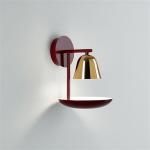 Modern Led Red Wall Lights Home Bedroom Bedside Lightolight LED Wall Sconce(WH