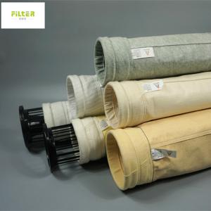 Wholesale Baghouse fibreglass silo bag filter dust collector filter bag and Filter Cage basket from china suppliers