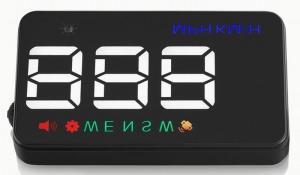 Wholesale Ouchuangbo HUD 3.5 inch Car Head Up Display Windshield Projector Speedometer Overspeed - GPS Satellite 2 Dispaly Mode from china suppliers