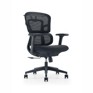 Wholesale OEM ODM Mid Back Mesh Revolving Chair Adjustable Armrest Ergonomic Swivel Office Chair from china suppliers