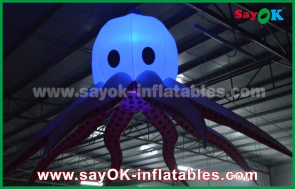 Giant Sea Animal Lighting Octopus / Devilfish Inflatable Lighting for Decoration