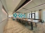 Office Ceiling Fabric Wrapped Acoustic Panel Board Fireproof Noise Reduction