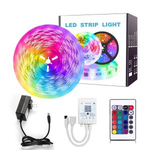 Wholesale 16.4ft Tuya Smart App Led Strip IP65 Smart WiFi LED Light Waterproof from china suppliers
