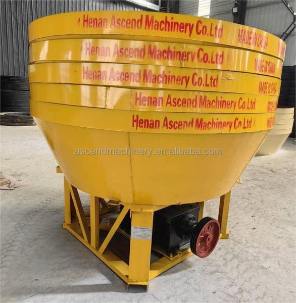 1600 1500 1400 model wet pan mill for gold ore equiped with grinding roller