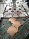 Customized Stainless Steel Screen Partition With Glass Inside For Indoor Metal