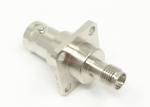 BNC to SMA 4 Holes Flange Mount 50Ohm RF Connector Adapter