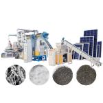 7500 kg Weight Full Automatic Solar Panel Recycling Machine for Photovoltaic