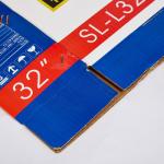 Custom Logo Cardboard Folding Corrugated Paper Boxes for Large Smart TV