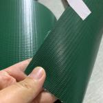 Green Gray Decorative Garden Tape Fence Privacy 450gsm PVC Strip Fence Screen