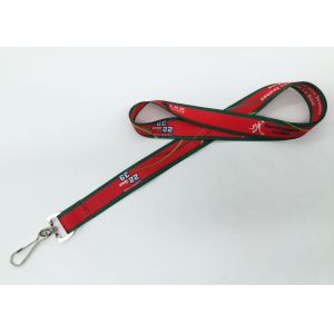 Buy cheap Promotional Sublimation Custom Neck Lanyards / Heat Transfer Print Lanyard from wholesalers