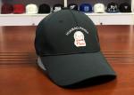Metal Buckle 6 Panel Baseball Cap Long Strap Embroidery Logo Curved Brim Custom