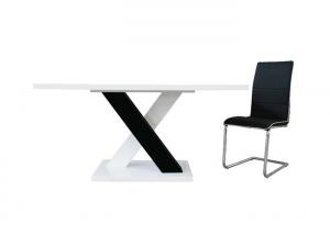 Wholesale 44.7kgs 76.5cm White High Gloss MDF dining table from china suppliers