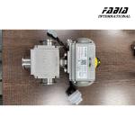 KF40 SS316 Electric Heat Tracing Pneumatic Square Three-way Ball Valve L Type