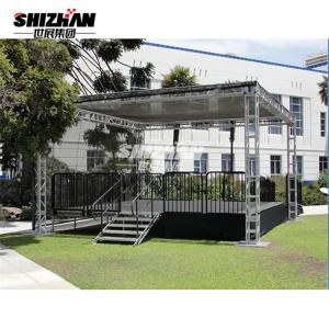 Wholesale Aluminum Roof Truss System TUV Custom modular Outdoor Stage Platform from china suppliers
