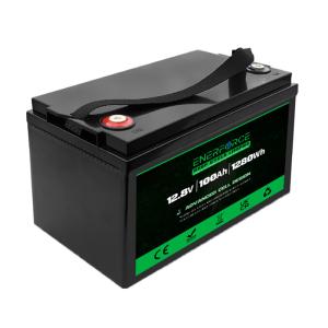 Wholesale Enerforce 12V 100Ah Lifepo4 Battery Pack Rechargeable For Home Solar Storage System from china suppliers